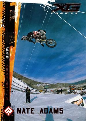 2004 Pro Core Sports X Games #28 Nate Adams Front